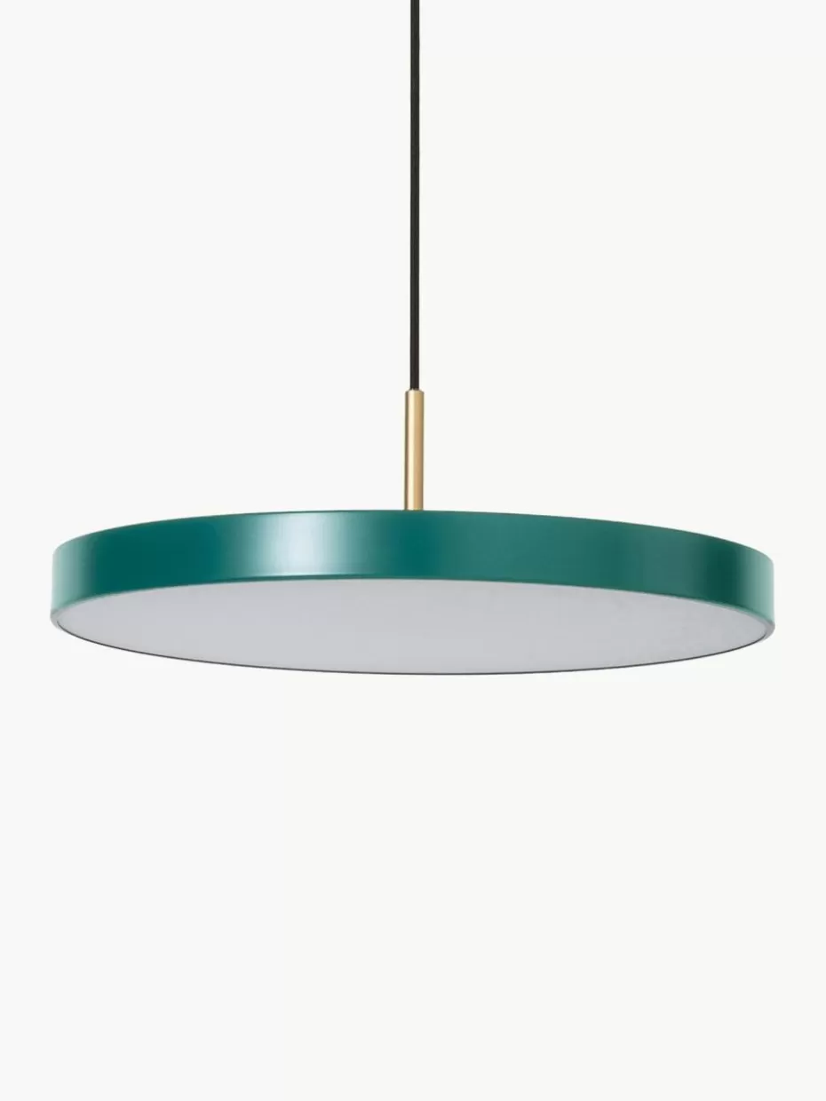 Pendelleuchten-Umage Dimmbare LED-Pendelleuchte Asteria, in verschiedenen Größen Petrol, Goldfarben