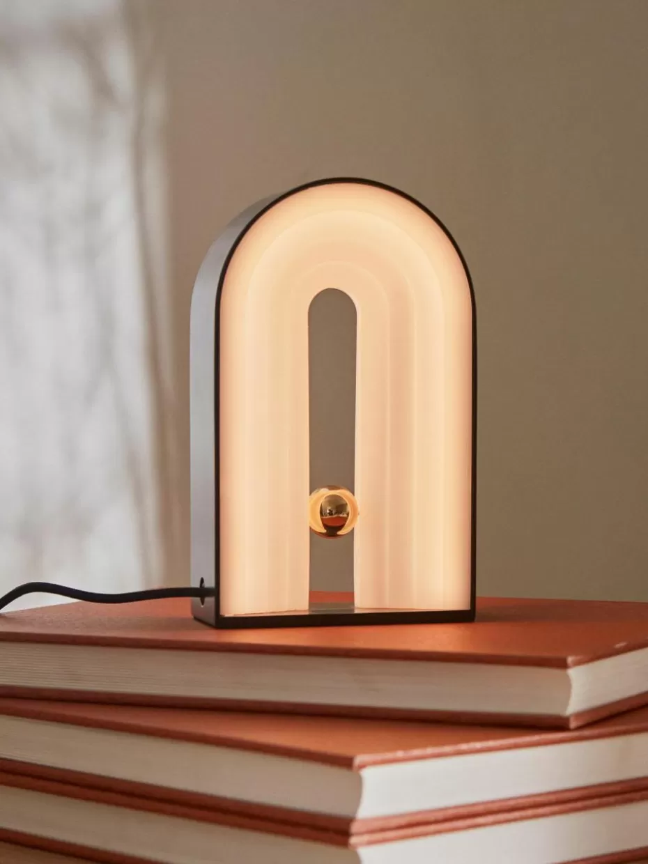 Led-Tischleuchten-Aytm Dimmbare LED-Tischlampe Castellum mit Diffusorscheibe