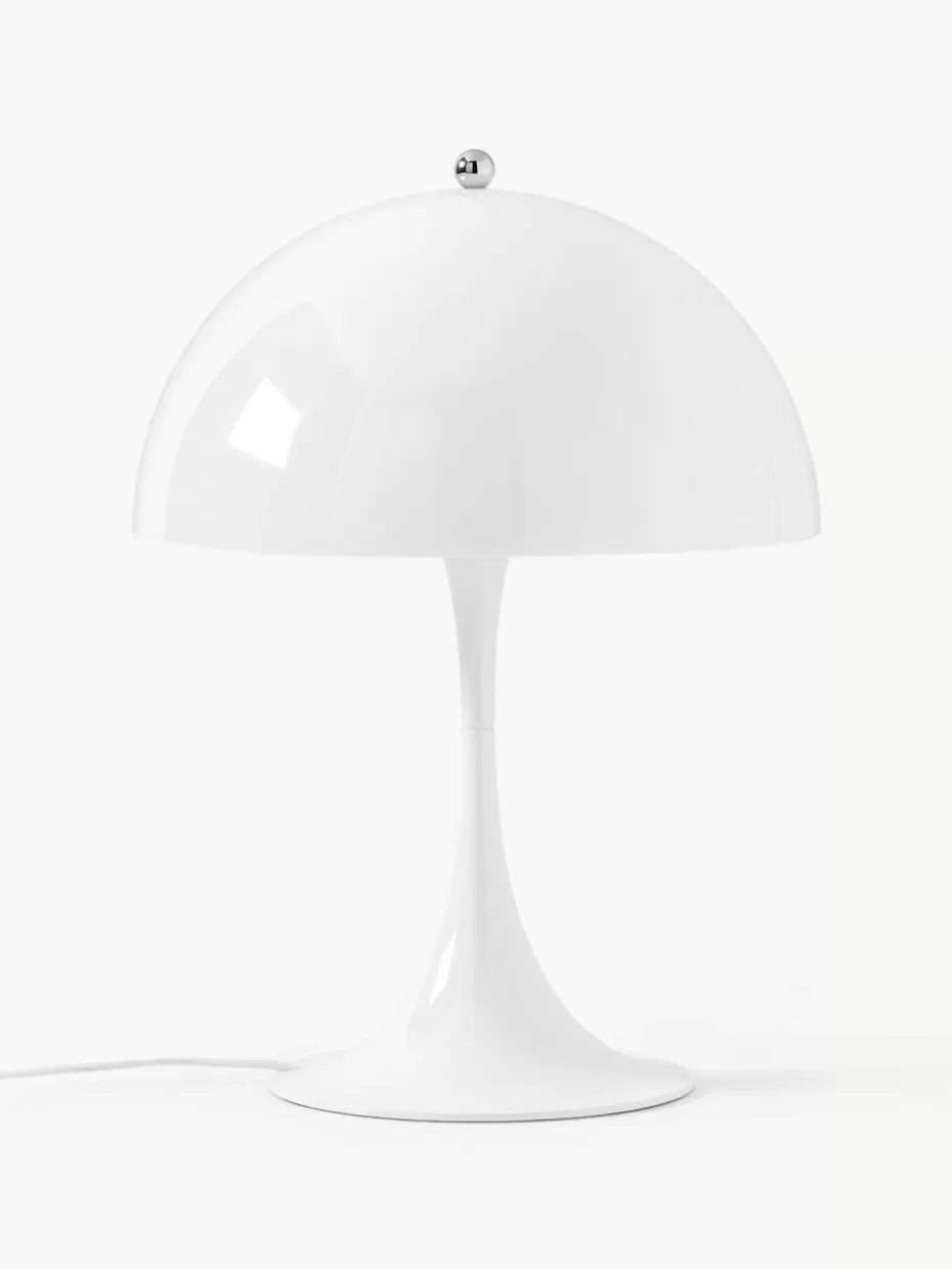 Led-Tischleuchten-Louis Poulsen Dimmbare LED-Tischlampe Panthella mit Timerfunktion, H 34 cm Acrylglas Weiß