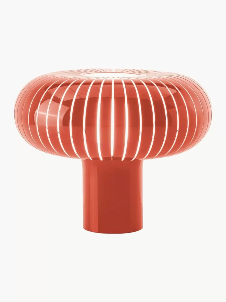 Led-Tischleuchten-Kartell Dimmbare LED-Tischlampe Teresa Korallrot