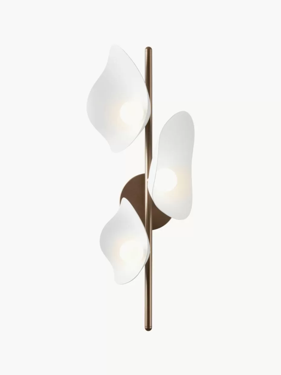 Led-Wandleuchten-Nuura Dimmbare LED-Wandleuchte Florii