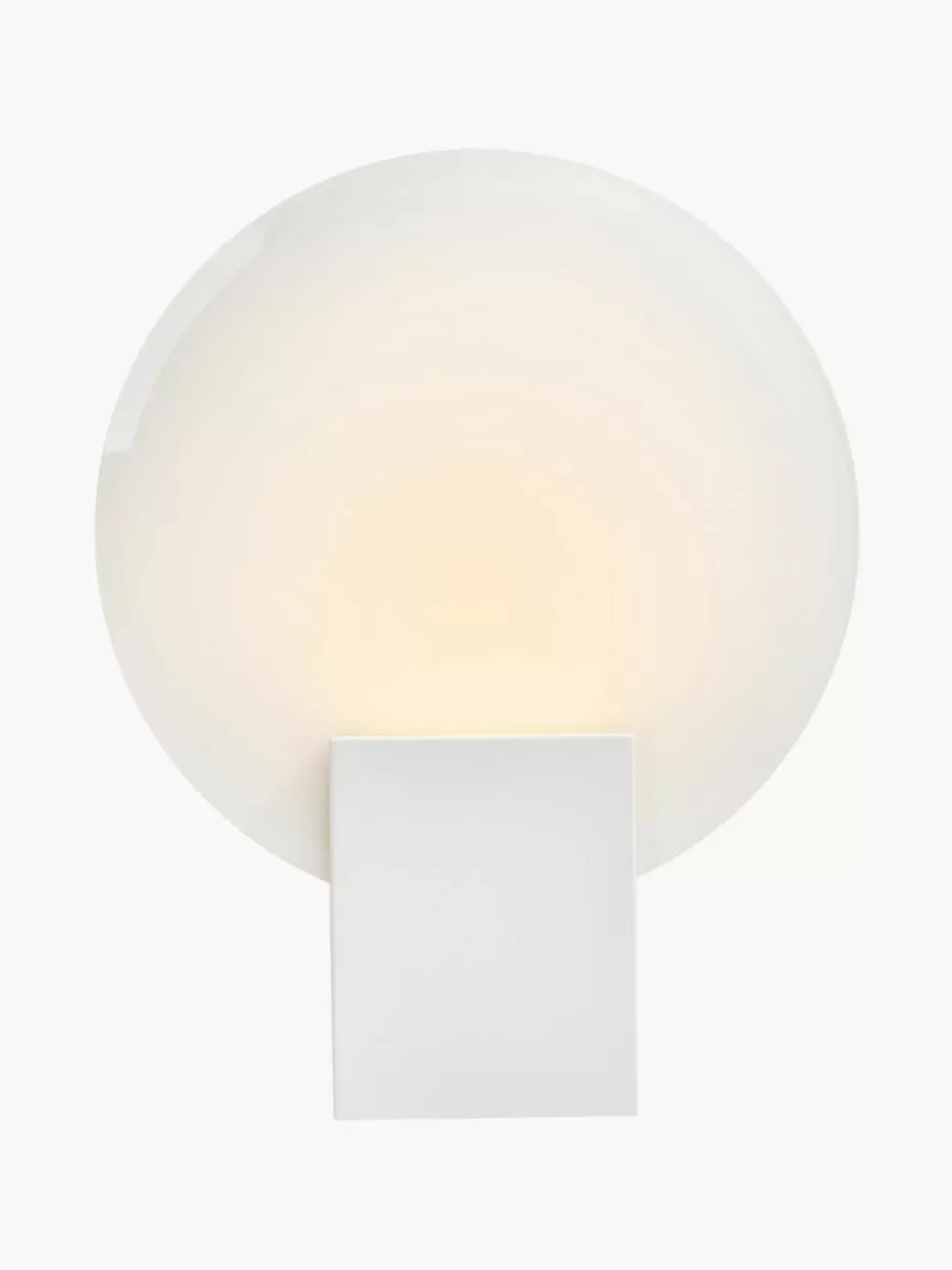 Led-Wandleuchten-Westwing Dimmbare LED-Wandleuchte Hester Weiß