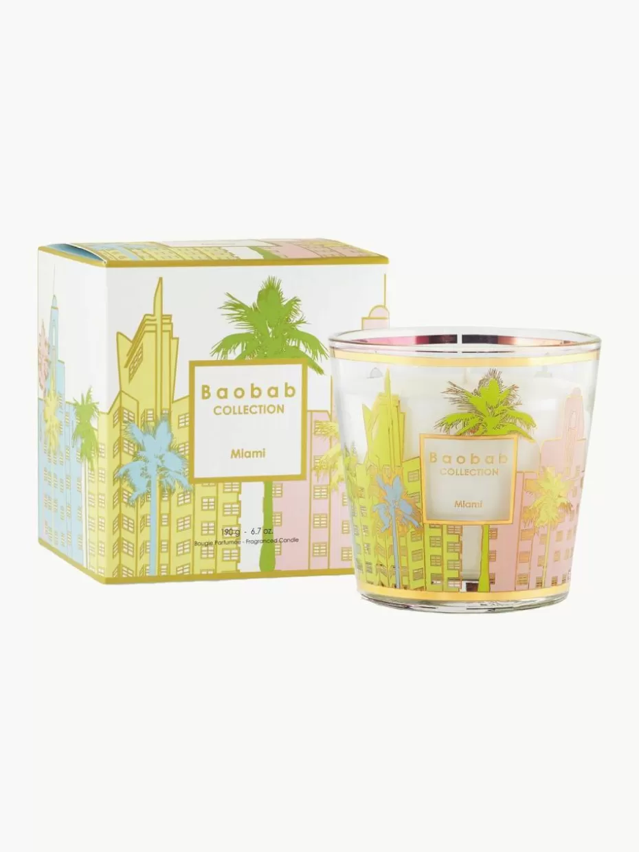 Duftkerzen-Baobab Duftkerze My First Miami () Salzblume, Strandkiefer & Zypresse