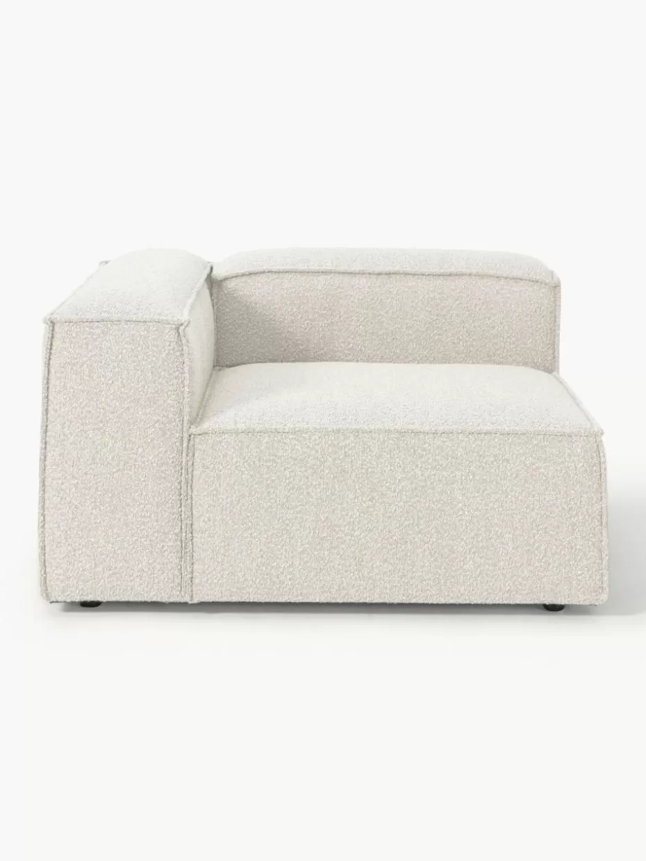 Sofas | Sofaserien-Westwing Collection Eckmodul Lennon aus Bouclé Bouclé Off White