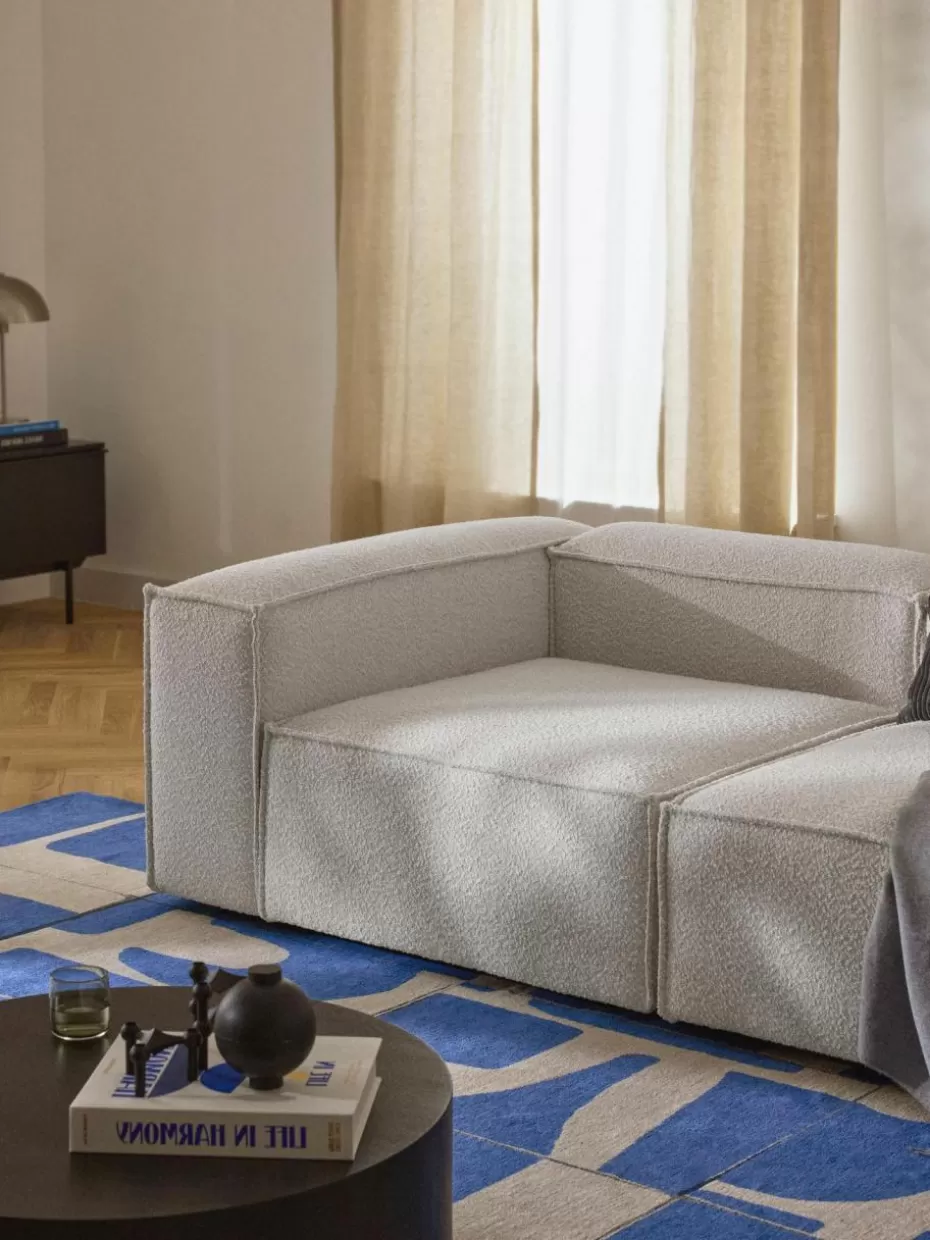 Sofas | Sofaserien-Westwing Collection Eckmodul Lennon aus Bouclé Bouclé Off White
