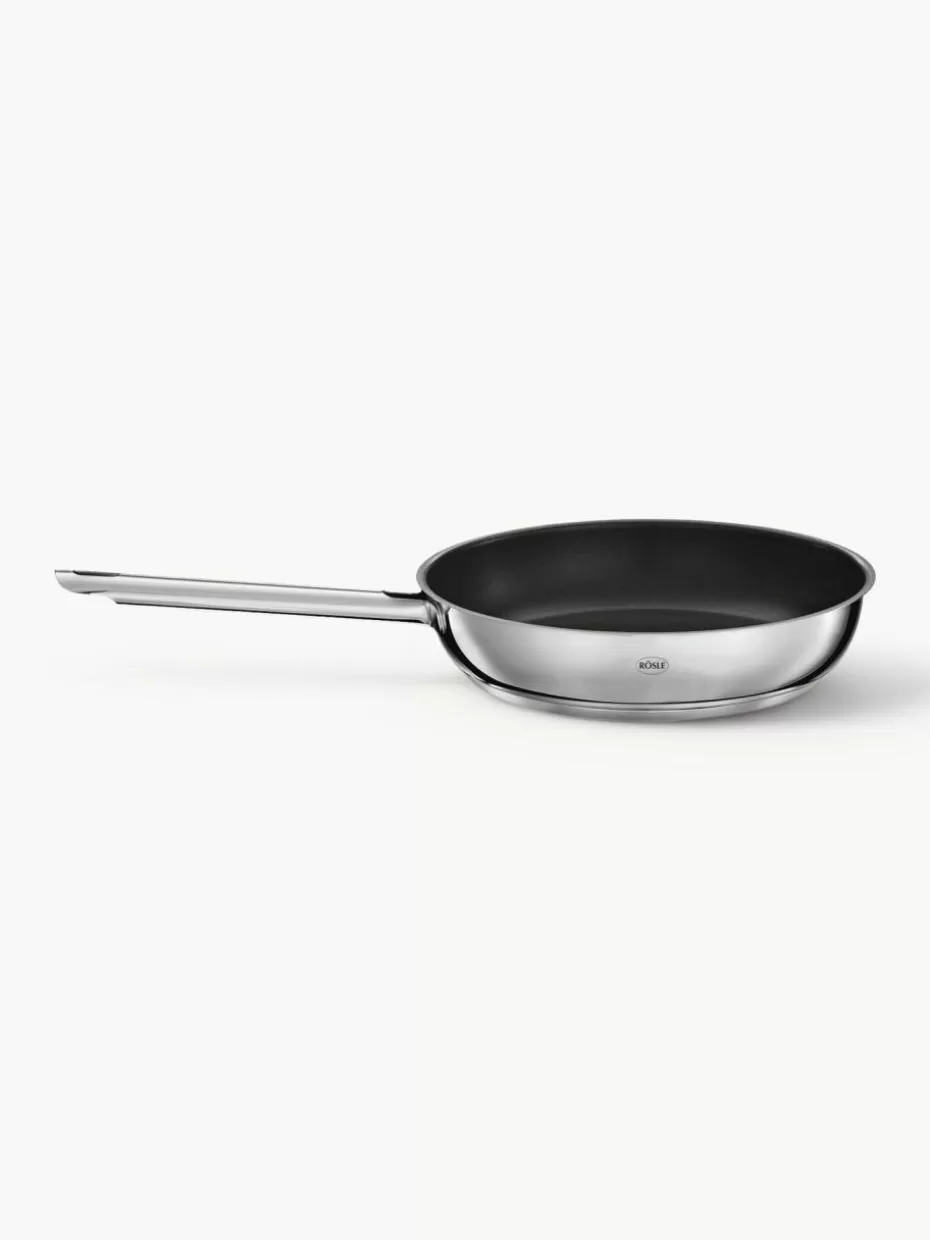 Pfannen-Rösle Edelstahl-Bratpfanne Elegance mit Antihaft-Beschichtung