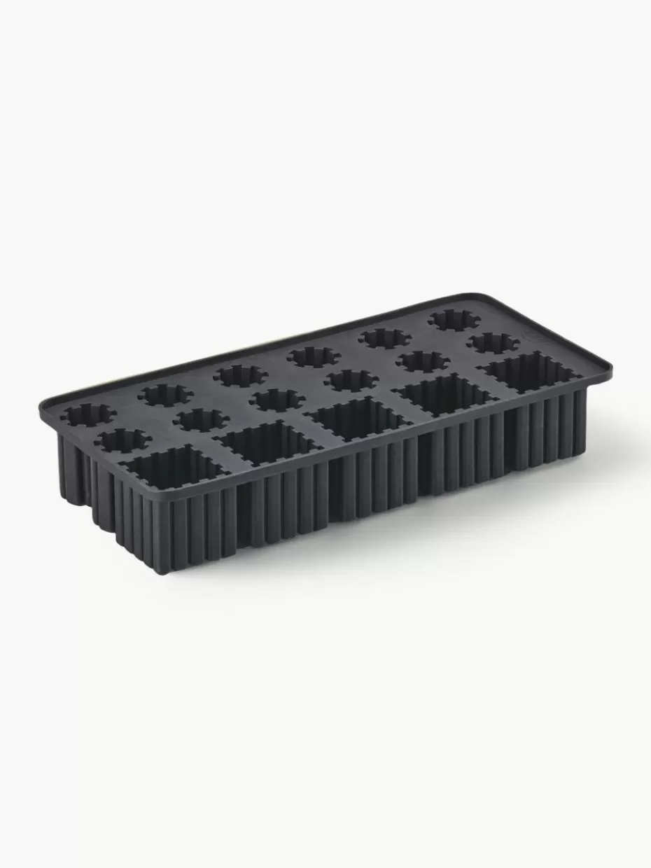 Küchenhelfer-Zone Denmark Eiswürfelform Singles Schwarz