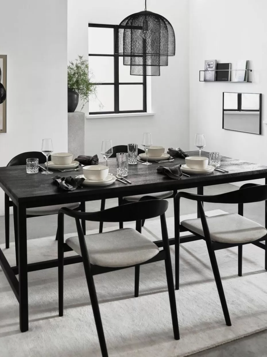 Esstische-Westwing Collection Esstisch Raw aus Mangoholz, 180 x 90 cm