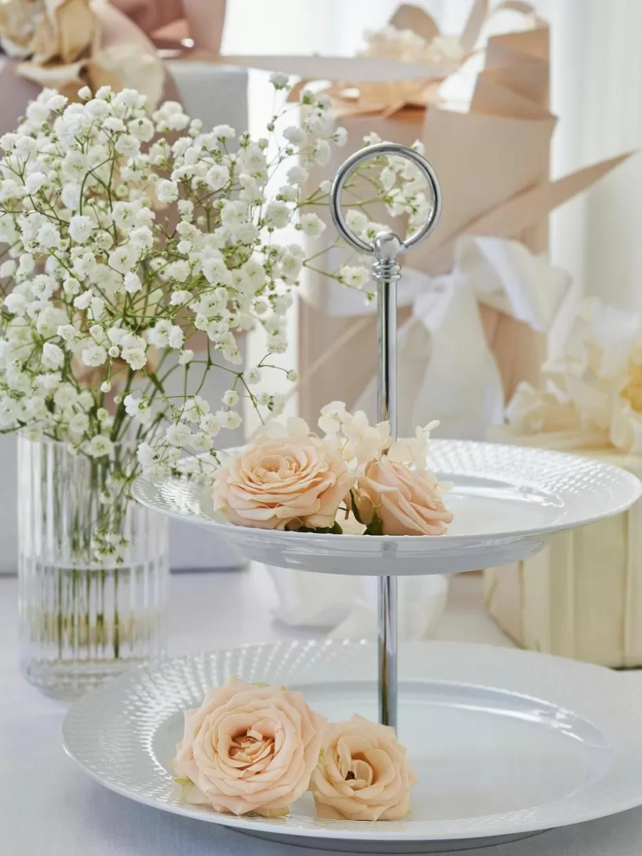 Weihnachtsbacken | Etageren & Tortenplatten-Lyngby Porcelaen Etagere Rhombe