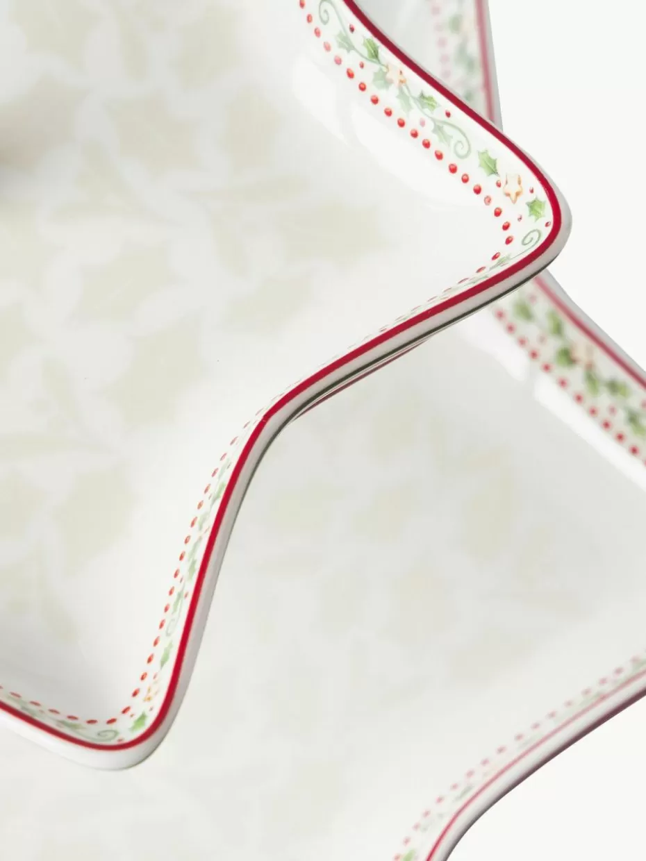 Weihnachtsgeschirr | Etageren & Tortenplatten-Villeroy & Boch Etagere Winter Bakery mit Weihnachtsmuster