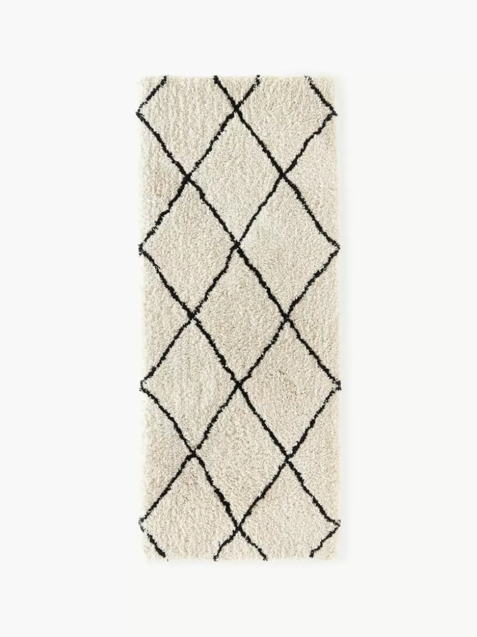 Läufer-Westwing Collection Flauschiger Hochflor-Läufer Naima, handgetuftet