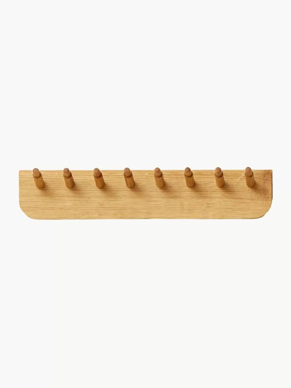 Garderoben-Form & Refine Garderobenleiste Echo aus , B 40 cm Eichenholz