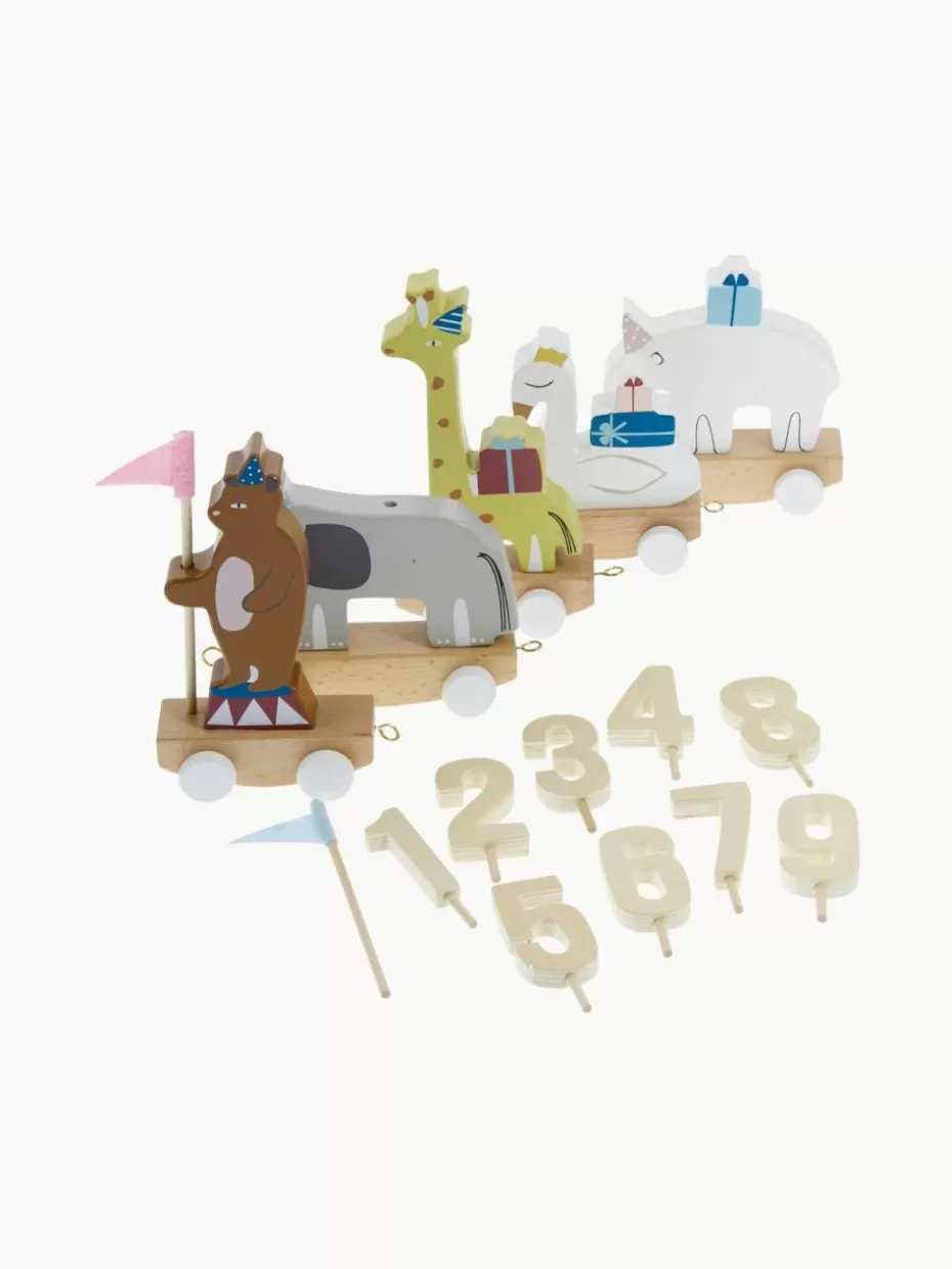 Spielzeug & Kuscheltiere-Bloomingville mini Geburtstagsdekoration Happy Animals