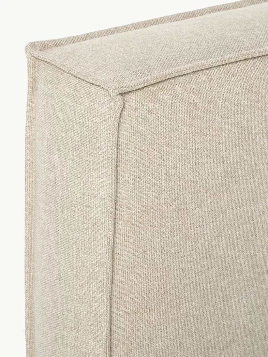 Betten-Westwing Collection Gepolstertes Kopfteil Kamila, zur Wandmontage Hellbeige