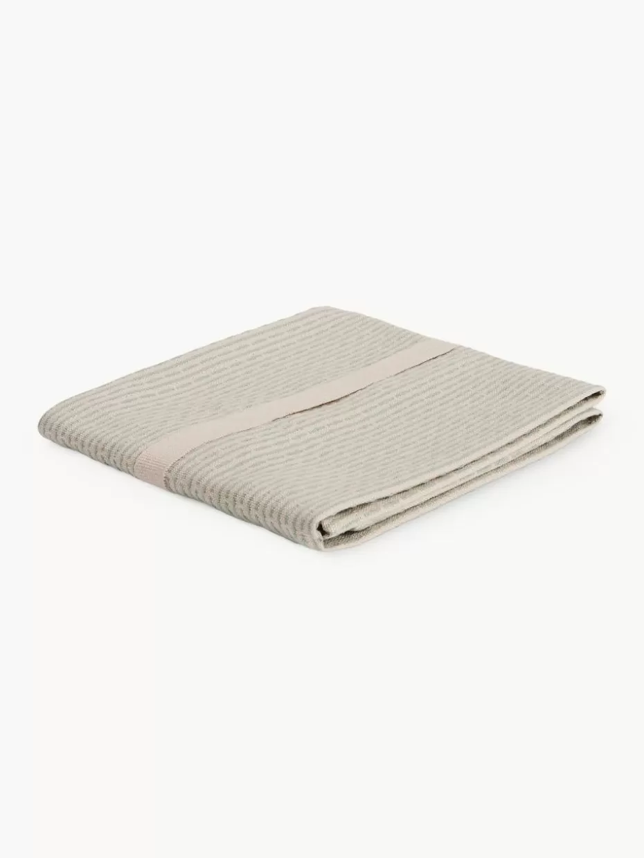 Küchentextilien | Küchentextilien-The Organic Company Geschirrtuch Lupin aus Bio-Baumwolle Hellbeige, Mintgrün