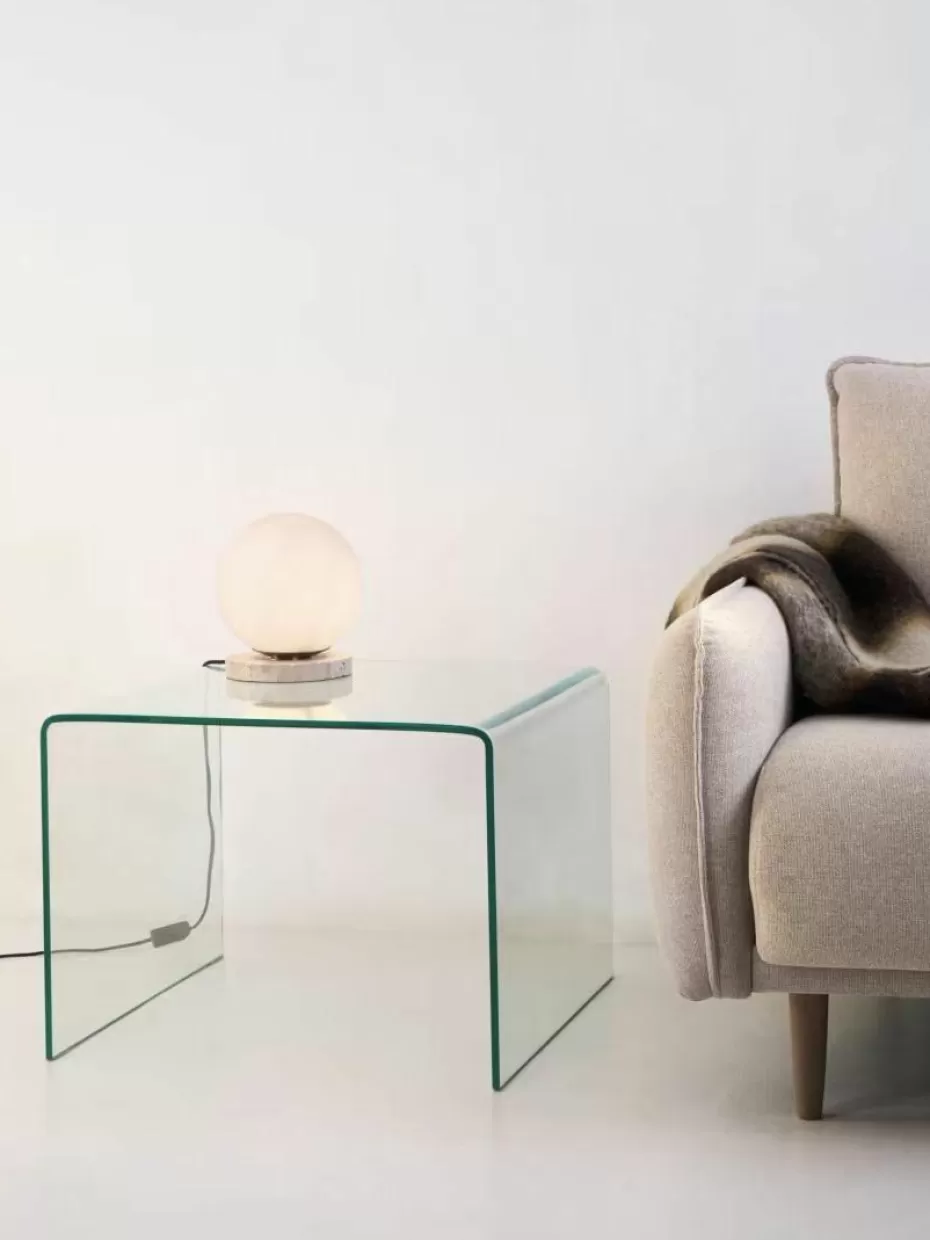 Beistelltische-Westwing Glas-Beistelltisch Burano