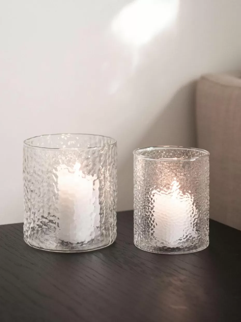 Vasen-DBKD Glas-Vase Airy, H 14 cm
