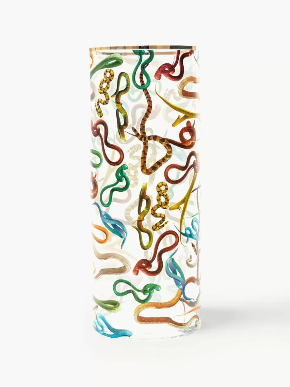 Vasen-Seletti Glas-Vase , H 50 cm Snakes