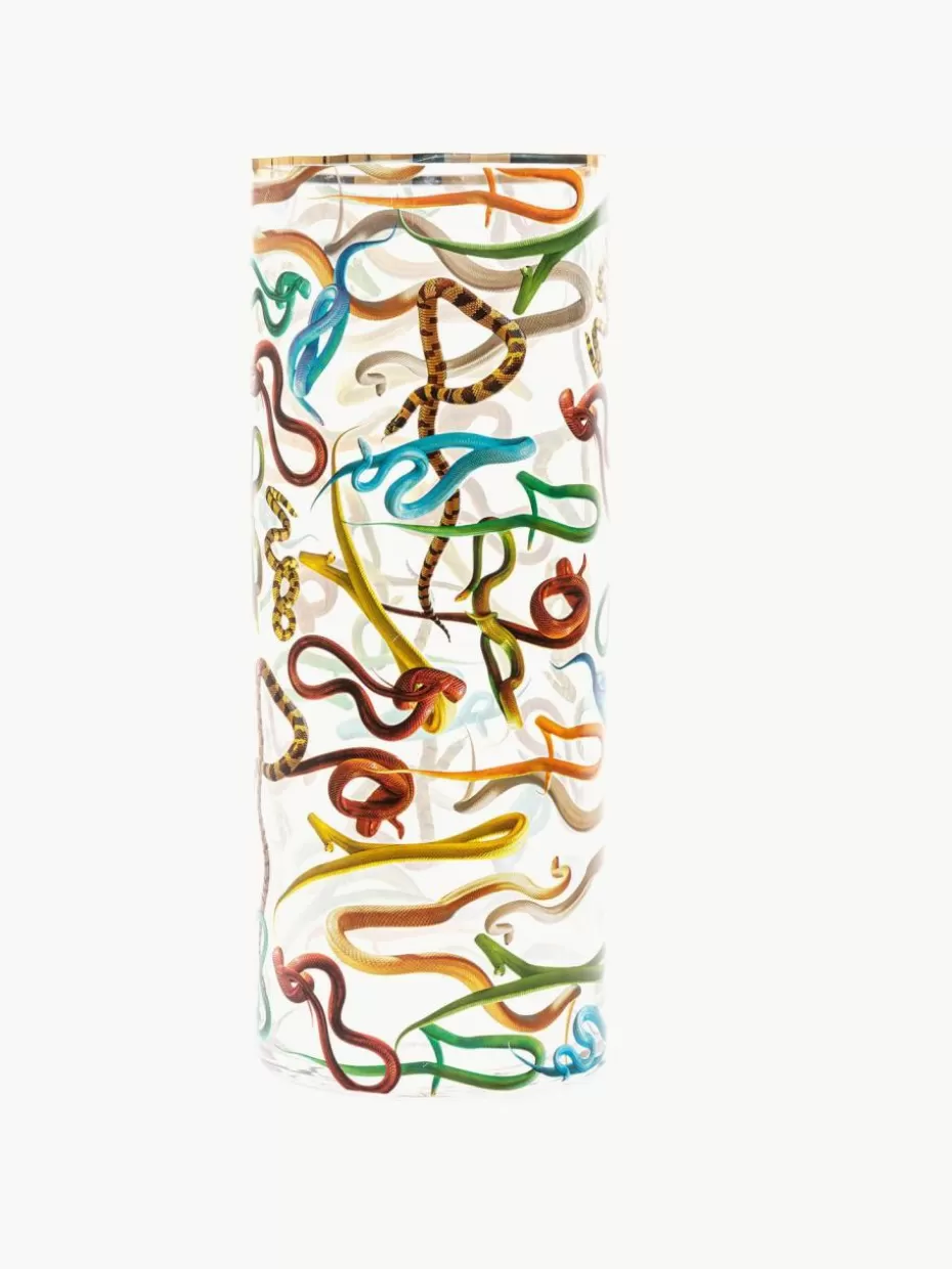 Vasen-Seletti Glas-Vase , H 50 cm Snakes