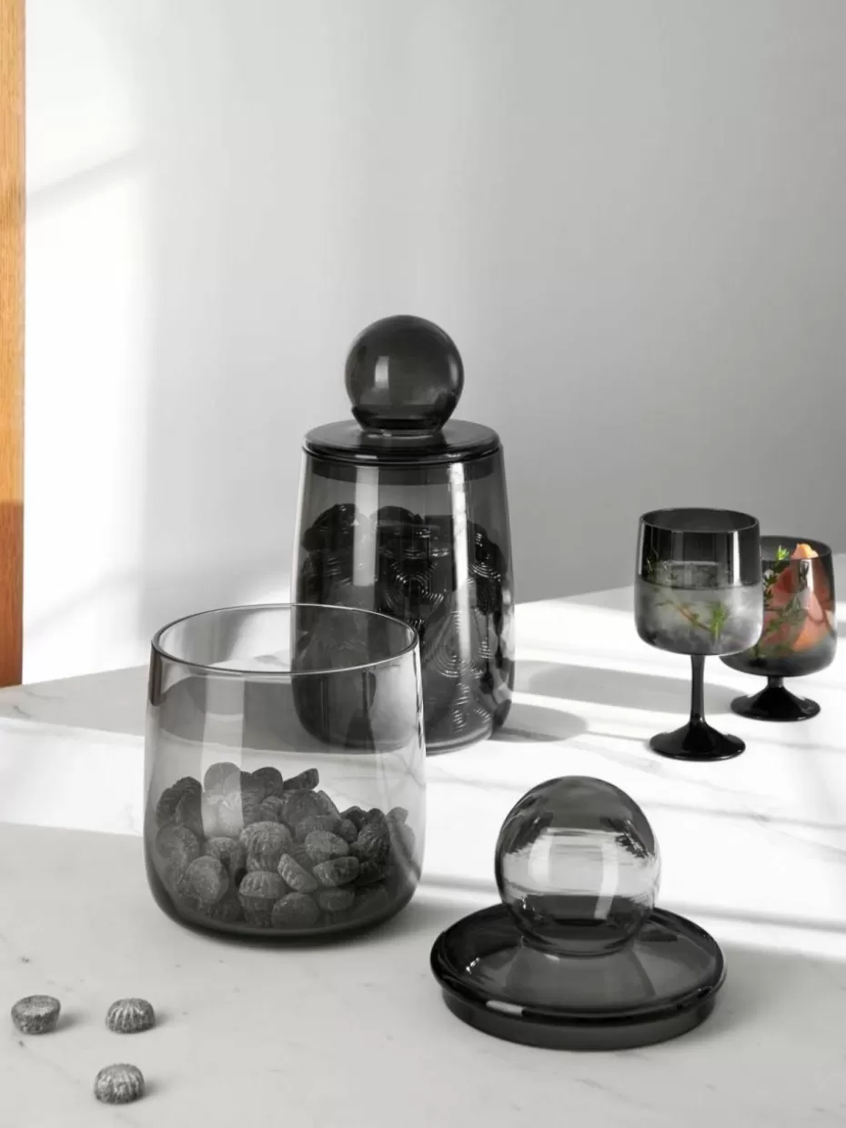 Küchenaufbewahrung-Asa Selection Glas-Vorratsbehälter Kedi, H 21 cm