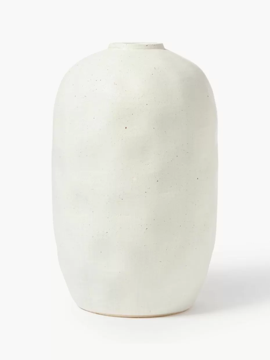 Vasen-Westwing Collection Große Bodenvase Bruno aus Steingut, H 62 cm