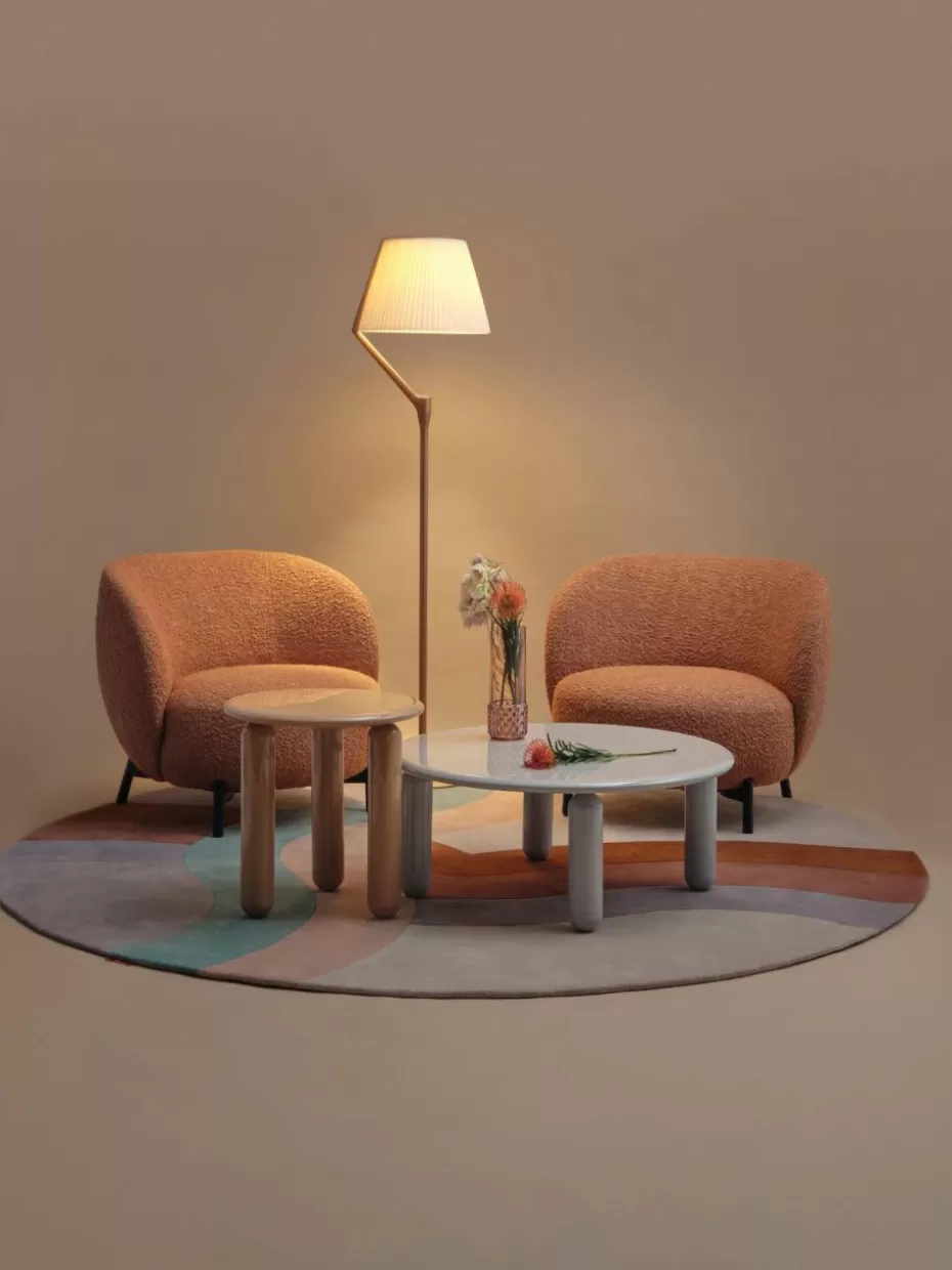 Led-Stehleuchten-Kartell Große dimmbare LED-Stehlampe Angelo Stone