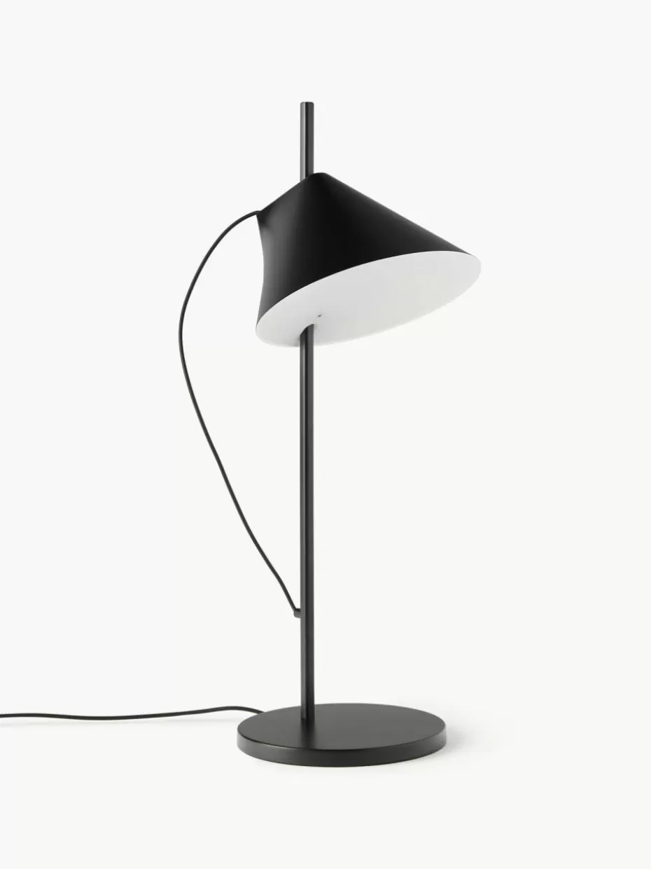 Led-Tischleuchten-Louis Poulsen Große dimmbare LED-Tischlampe Yuh mit Timerfunktion Schwarz