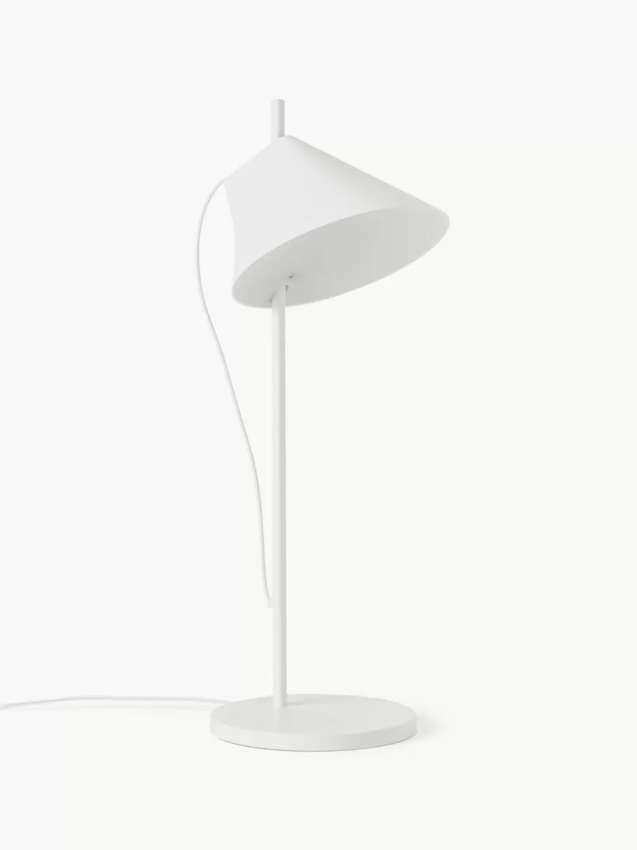 Led-Tischleuchten-Louis Poulsen Große dimmbare LED-Tischlampe Yuh mit Timerfunktion Weiß