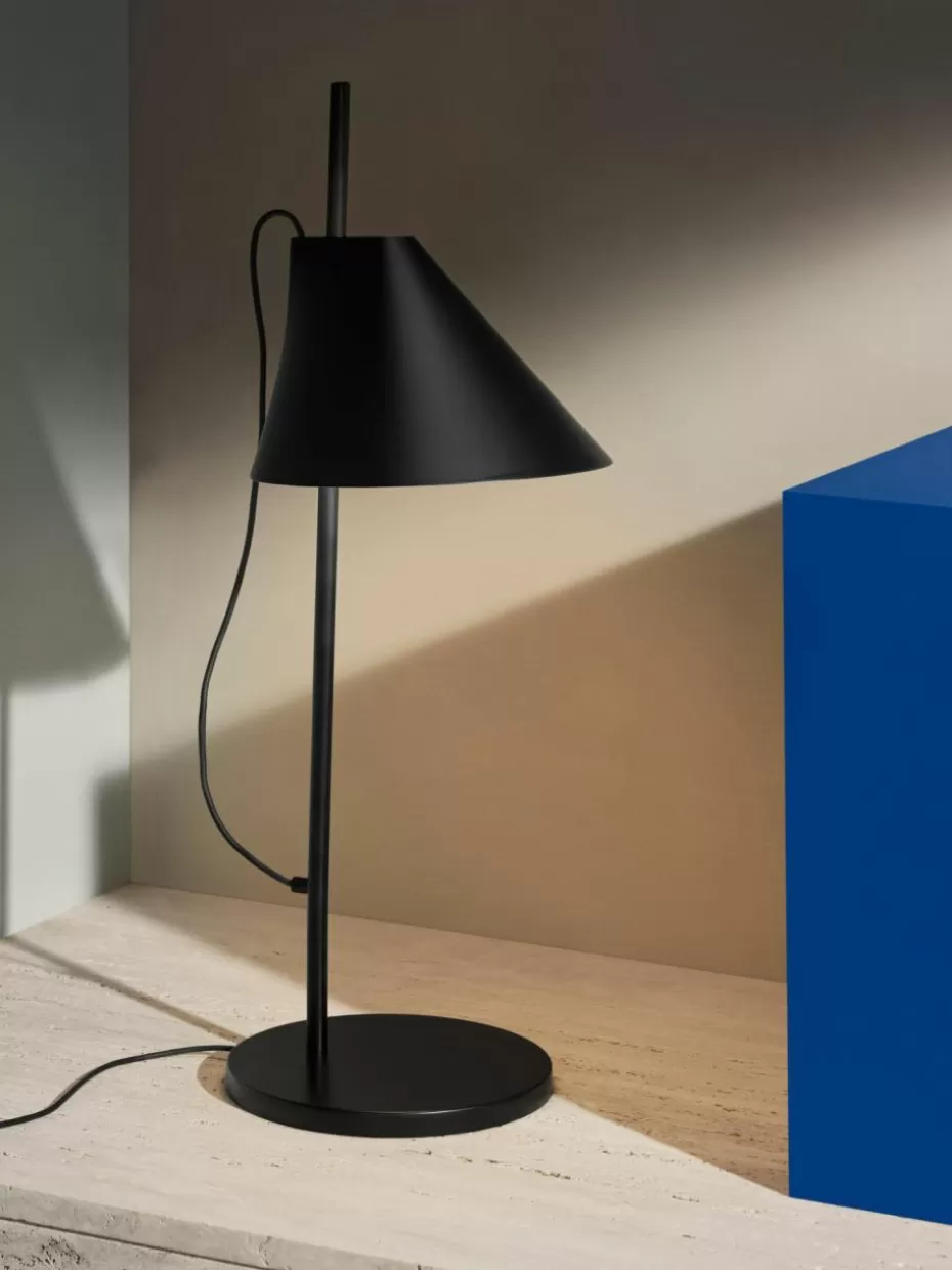 Led-Tischleuchten-Louis Poulsen Große dimmbare LED-Tischlampe Yuh mit Timerfunktion Schwarz