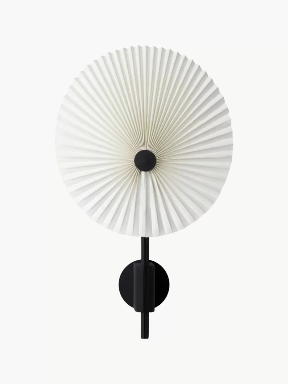Led-Wandleuchten-Gejst Große dimmbare LED-Wandleuchte Liris Weiß, Schwarz