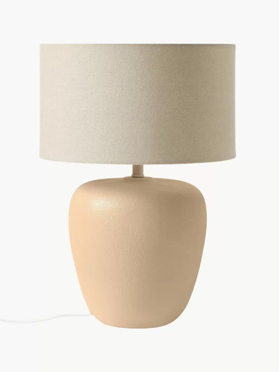 Nachttischlampen-Westwing Collection Große Keramik-Tischlampe Eileen