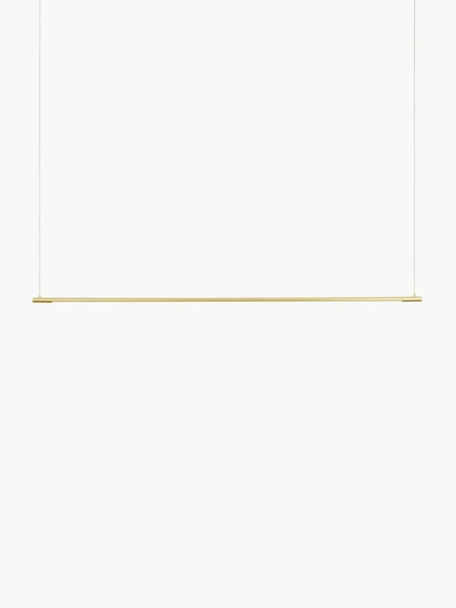 Led-Pendelleuchten | Pendelleuchten-Nova Luce Große LED-Pendelleuchte Elettra Goldfarben