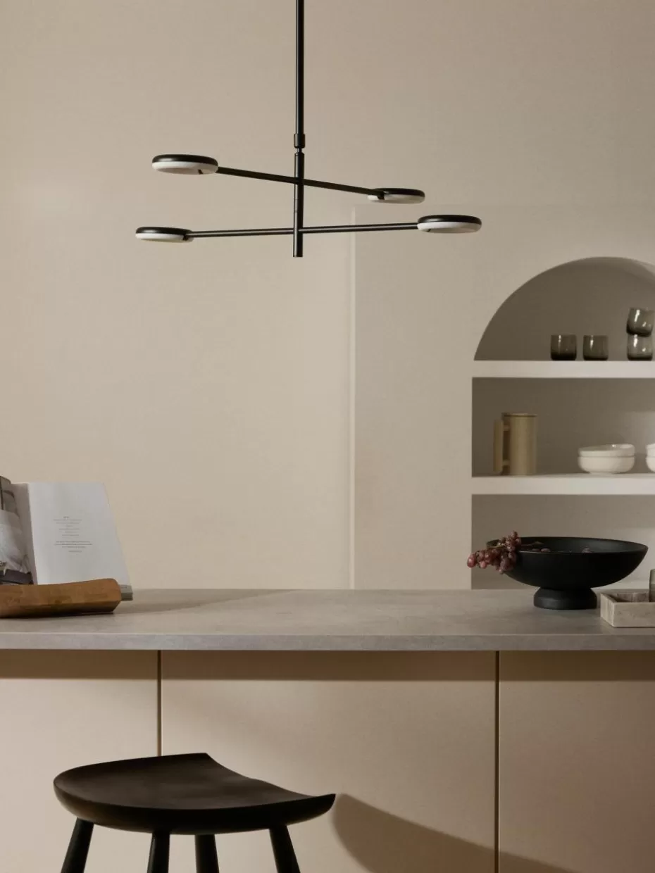 Led-Pendelleuchten | Pendelleuchten-Westwing Collection Große LED-Pendelleuchte Odeon mit verstellbaren Lampenarmen