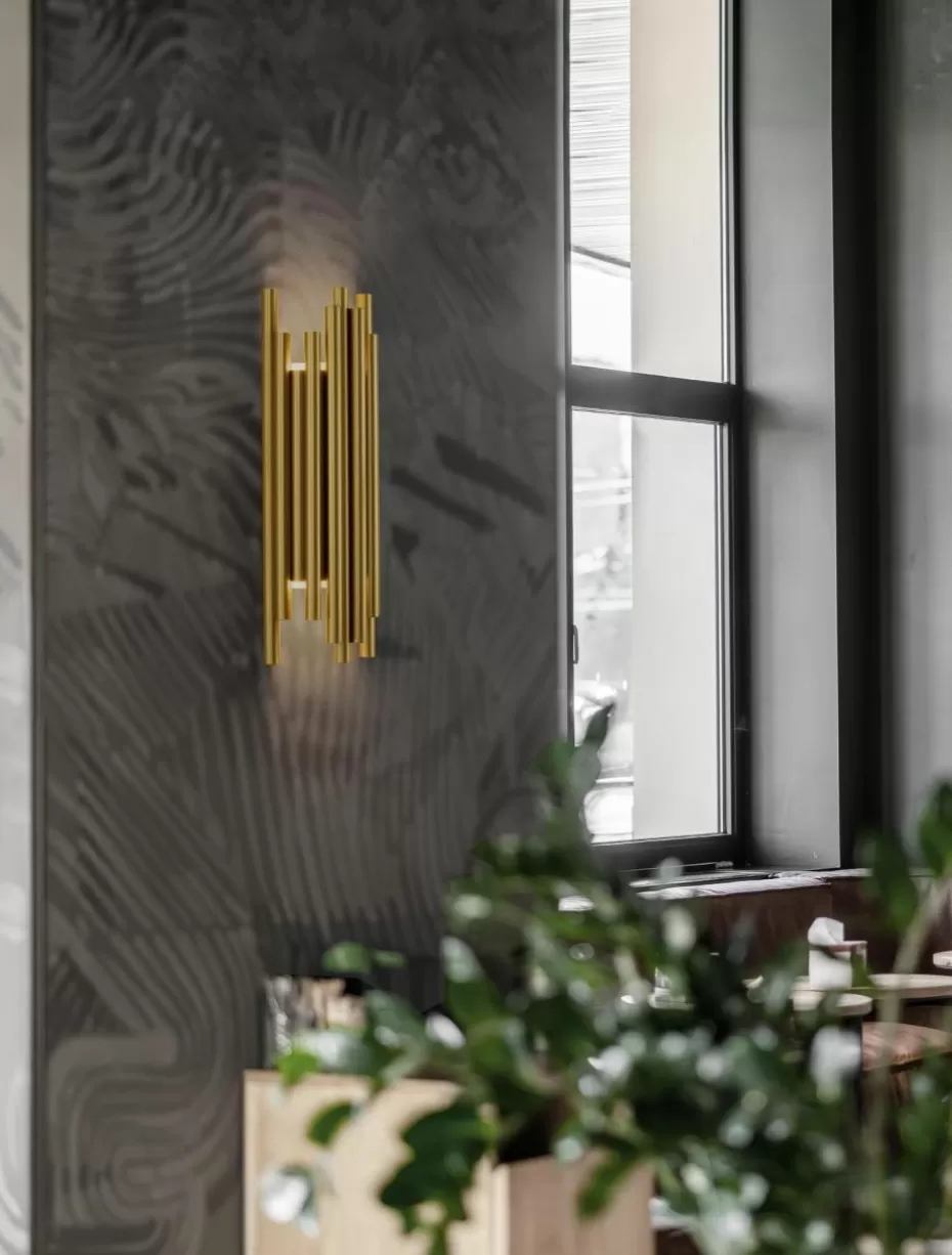 Led-Wandleuchten-Nova Luce Große LED-Wandleuchte Bonjour
