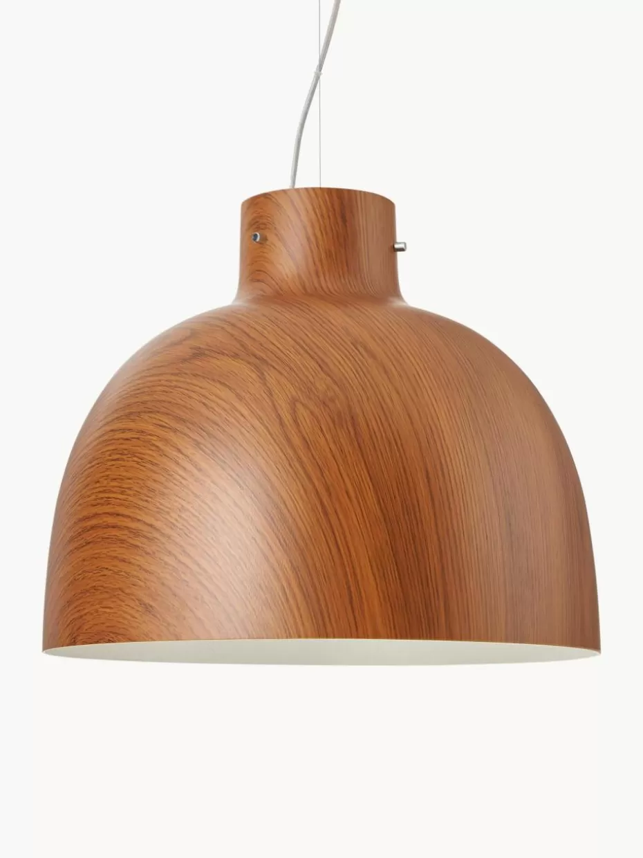 Pendelleuchten-Kartell Große Pendelleuchte Bellissima Dunkelbraun, Holzoptik