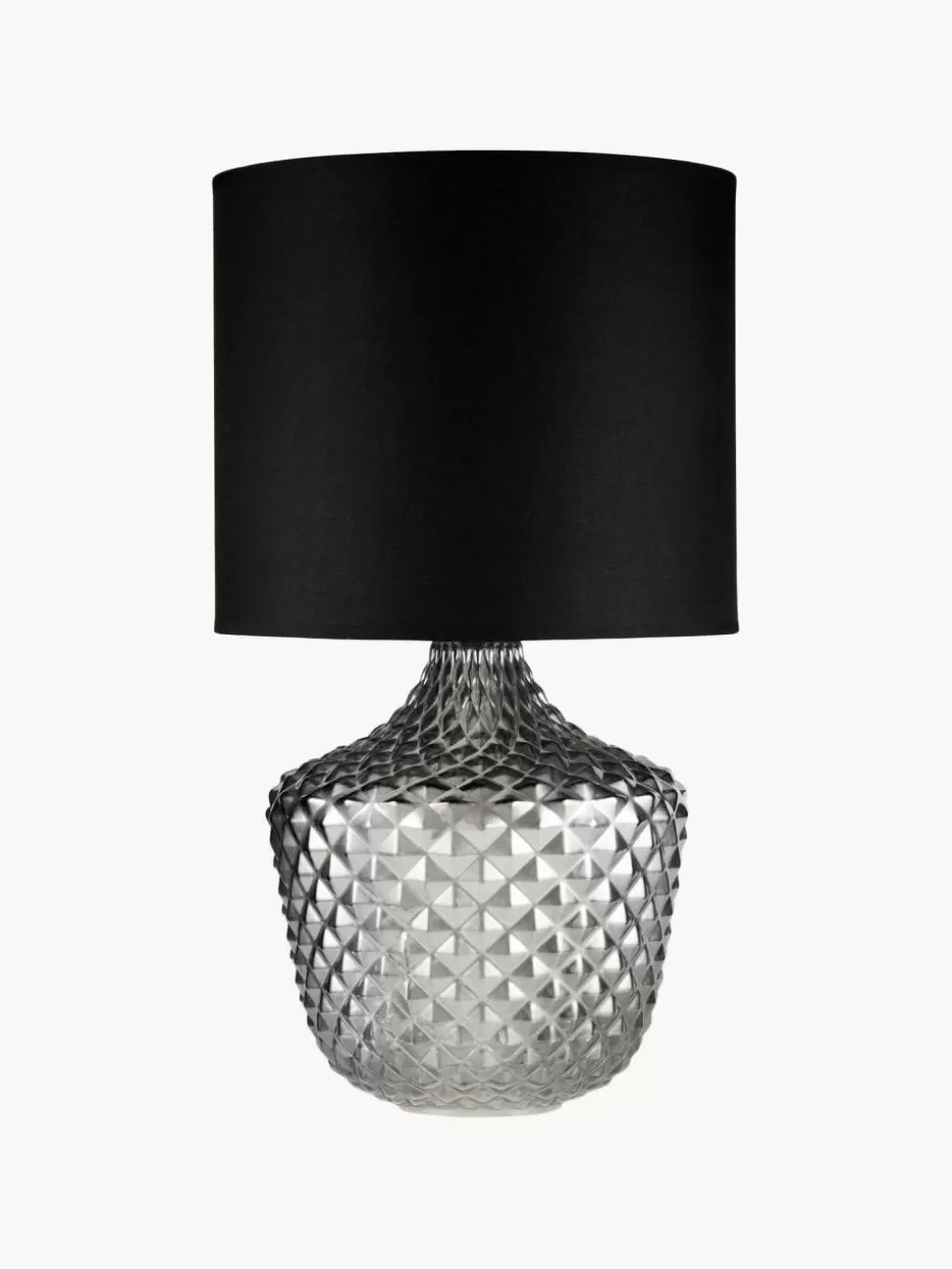 Nachttischlampen-Westwing Große Tischlampe Brilliant Jewel aus Glas