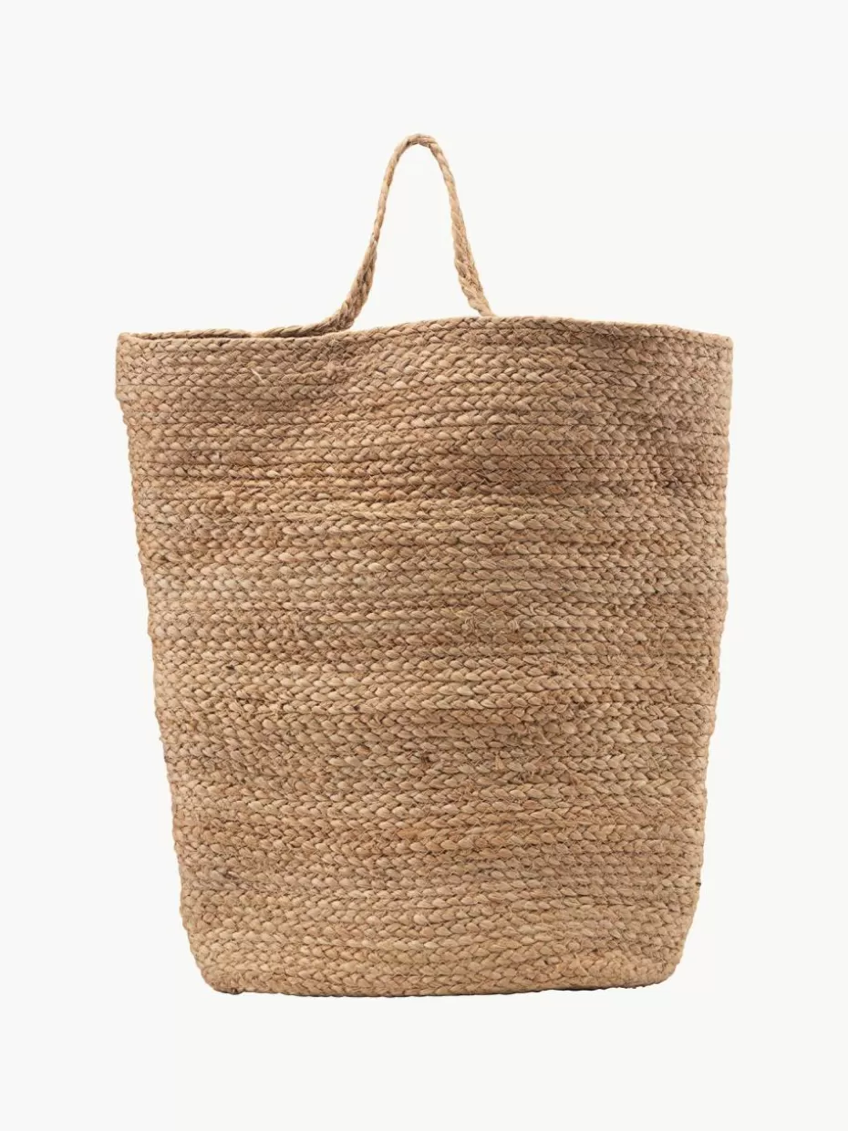 Körbe-House Doctor Großer Aufbewahrungskorb Mira aus Hanf, H 48 cm