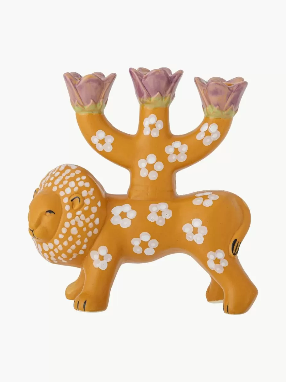 Kerzenständer & Kerzenhalter-Bloomingville Handbemalter Kerzenhalter Lazar