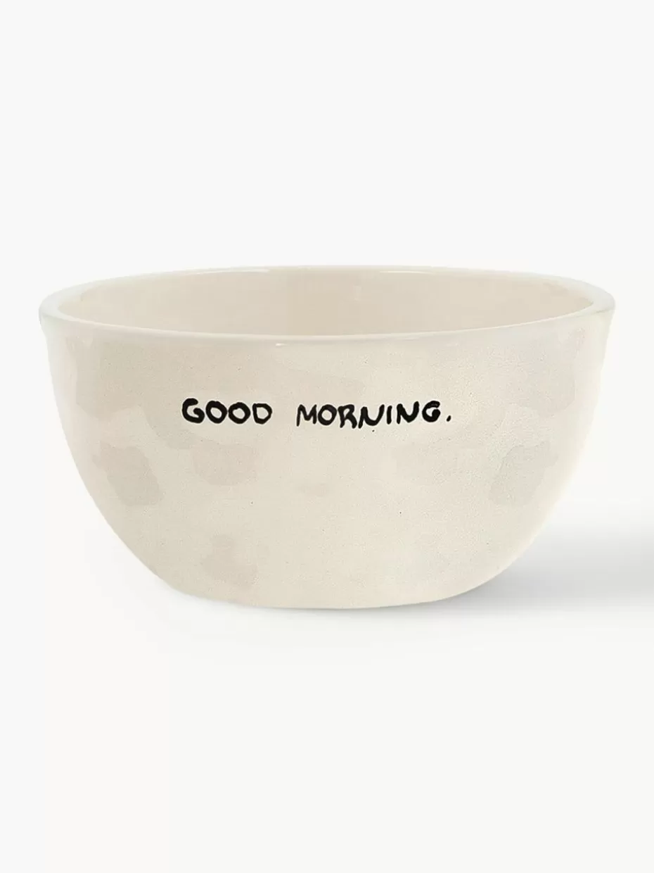 Schalen & Bowls-Anna + Nina Handbemaltes Schälchen Good Morning