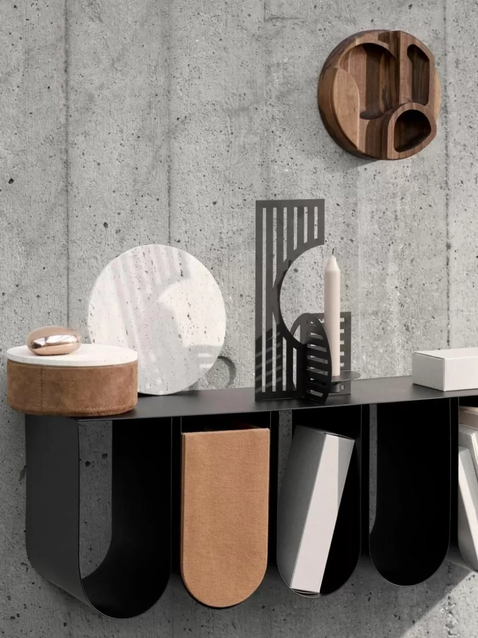 Boxen-Kristina Dam Handgefertigte Aufbewahrungsbox Curved Hellbraun