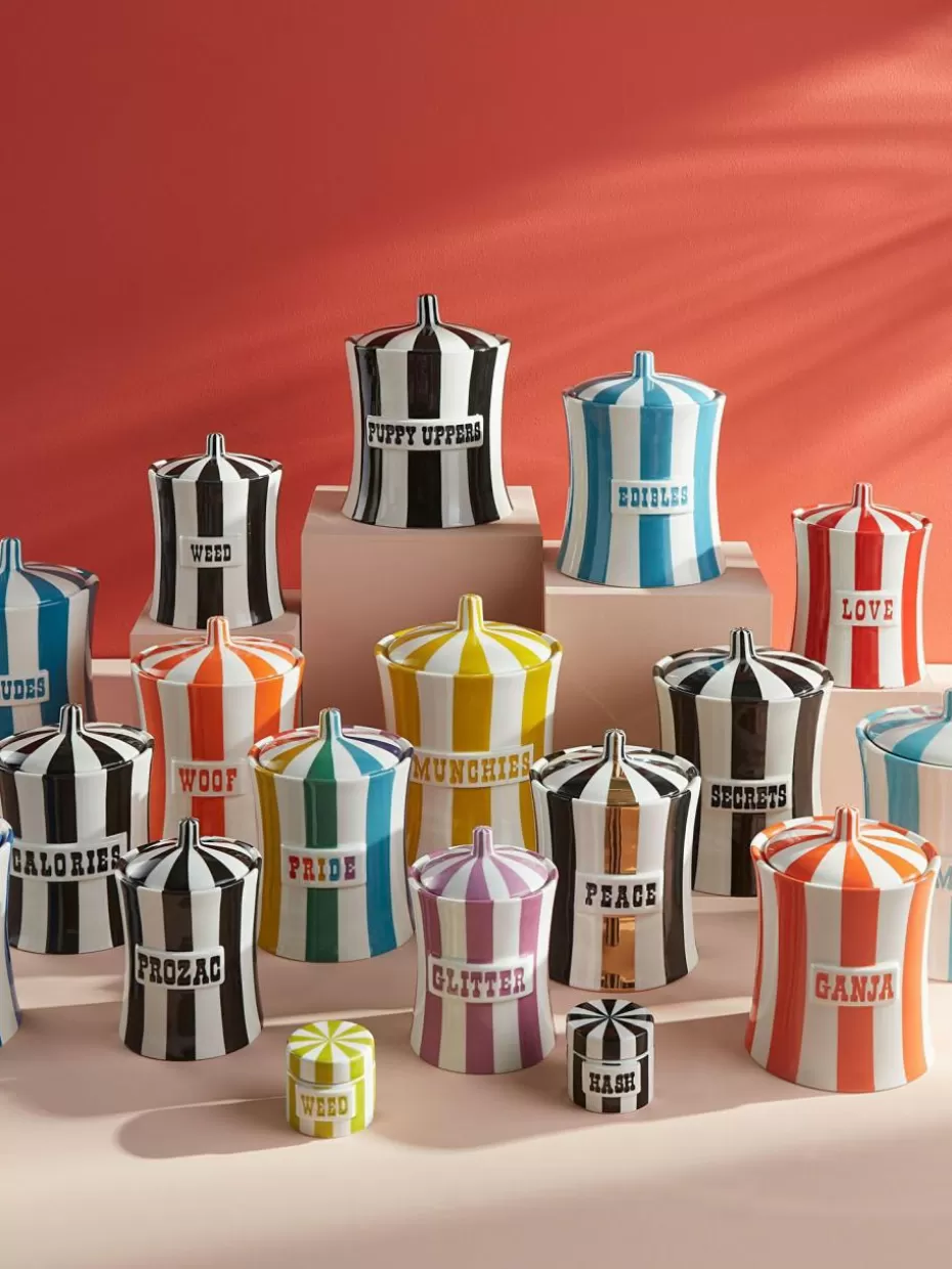 Küchenaufbewahrung-Jonathan Adler Handgefertigte Aufbewahrungsdose Vice Pride