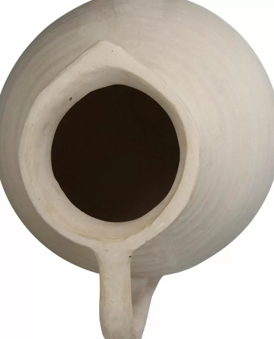 Vasen-Westwing Handgefertigte Deko-Vase Raw aus Papiermaché, H 26 cm