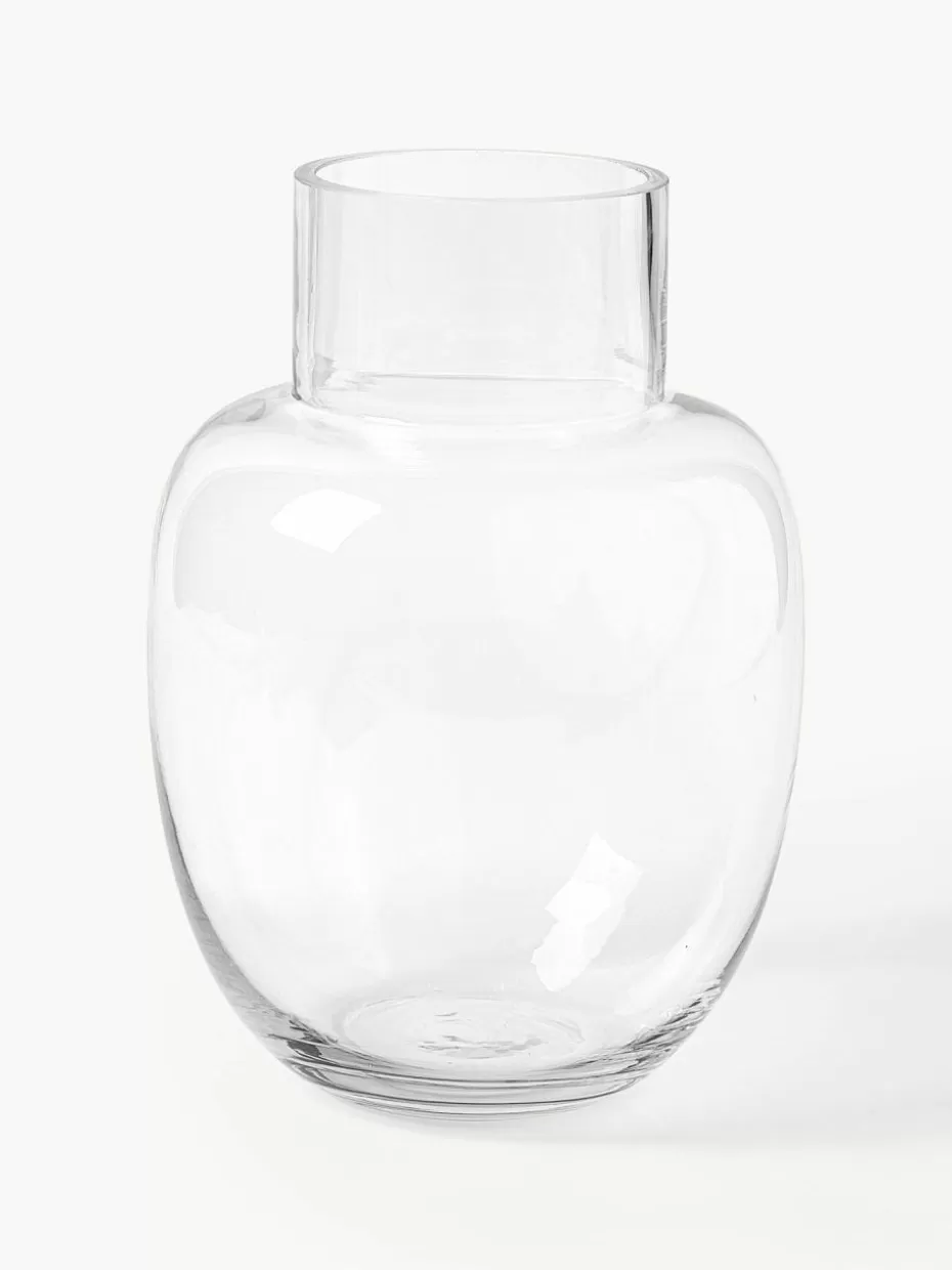 Vasen-Westwing Collection Handgefertigte Klassische Glas-Vase Lotta, H 25 cm