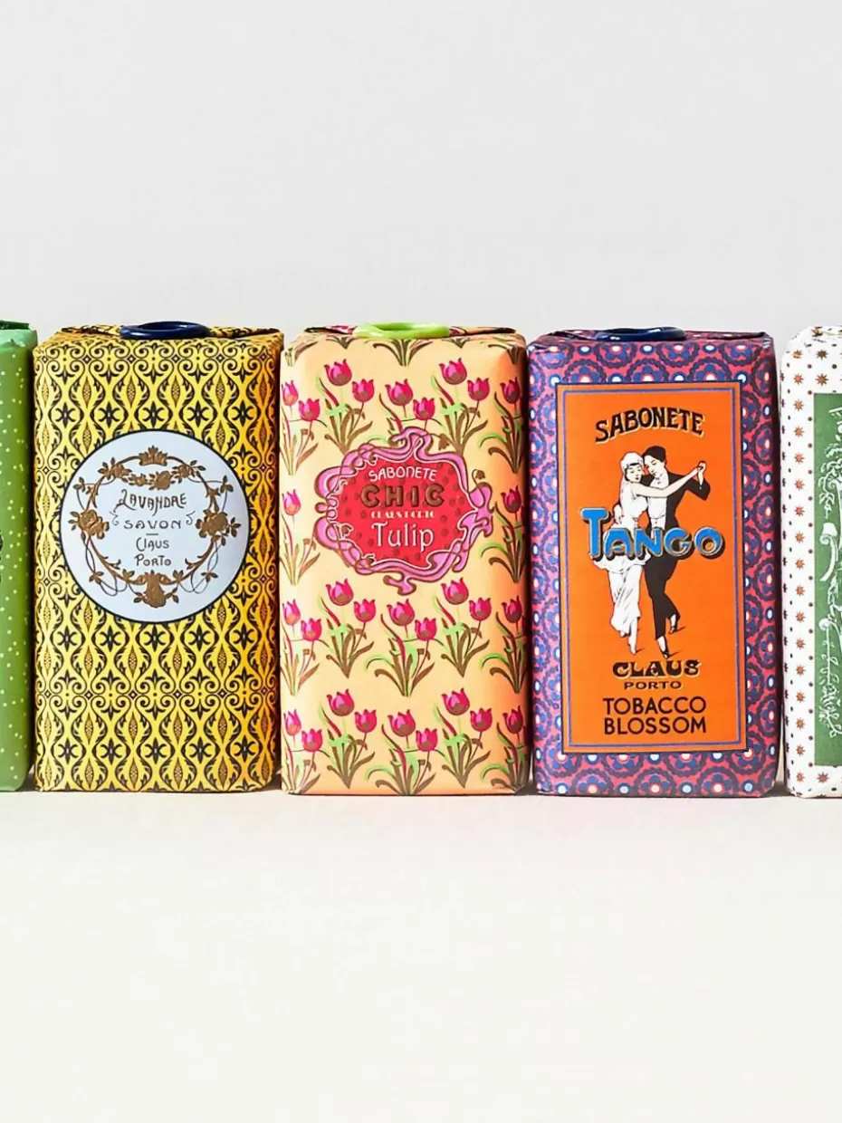 Seifen & Cremes-Claus Porto Handgefertigte Seife Chic () Lavendel, Kiwi, rosa Pfeffer & Sandelholz