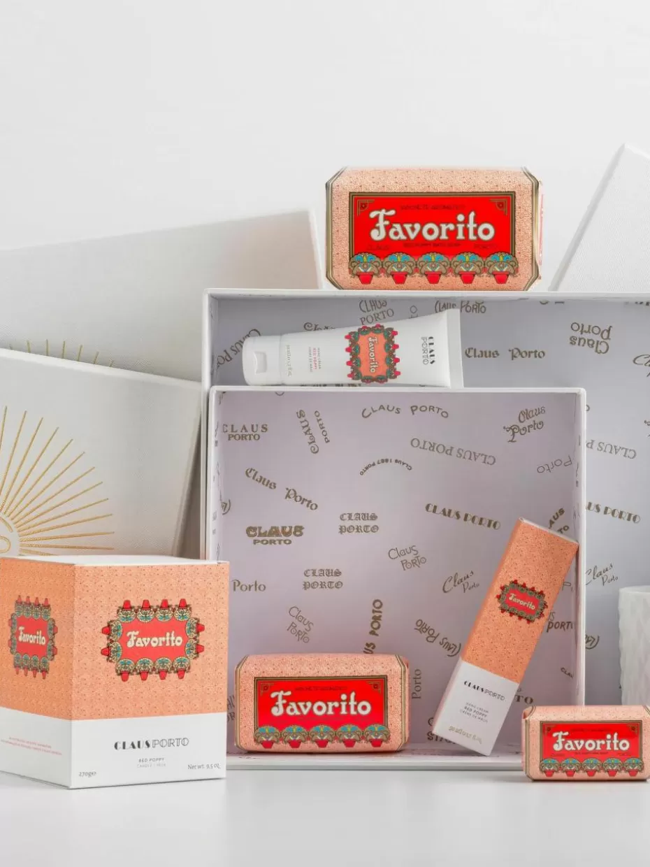 Seifen & Cremes-Claus Porto Handgefertigte Seife Favorito () Rote Beeren, Rosen, Pfeffer & Patchouli