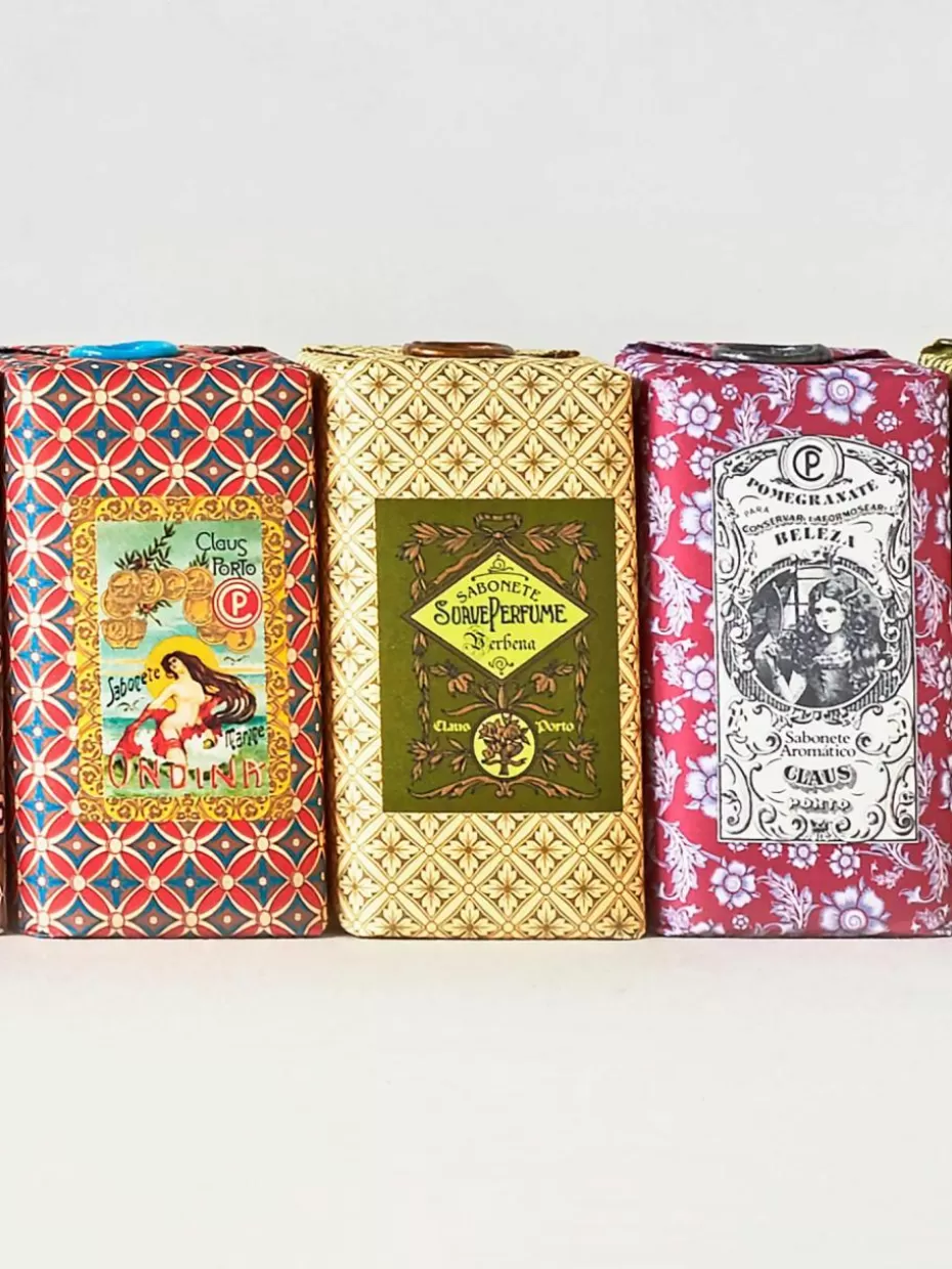 Seifen & Cremes-Claus Porto Handgefertigte Seife Suave Perfume () Minzblatt, Zitrone, Einsenkraut & Moschus