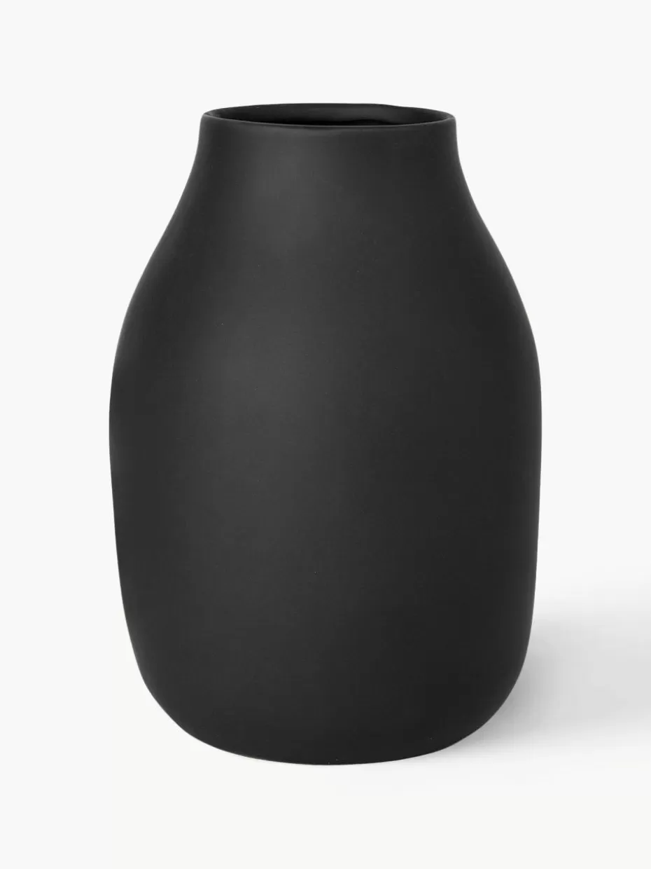Vasen-Blomus Handgefertigte Vase Colora, H 20 cm Schwarz