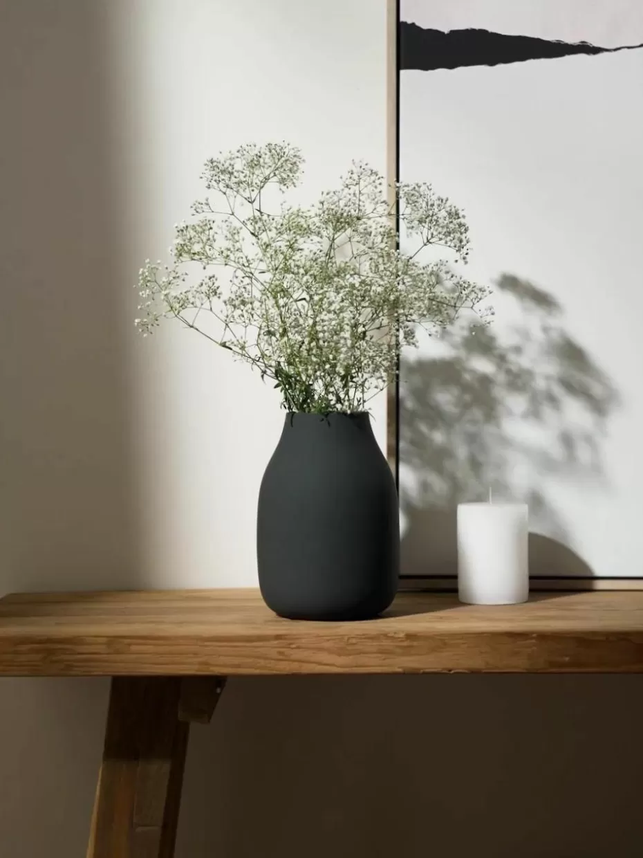 Vasen-Blomus Handgefertigte Vase Colora, H 20 cm Schwarz