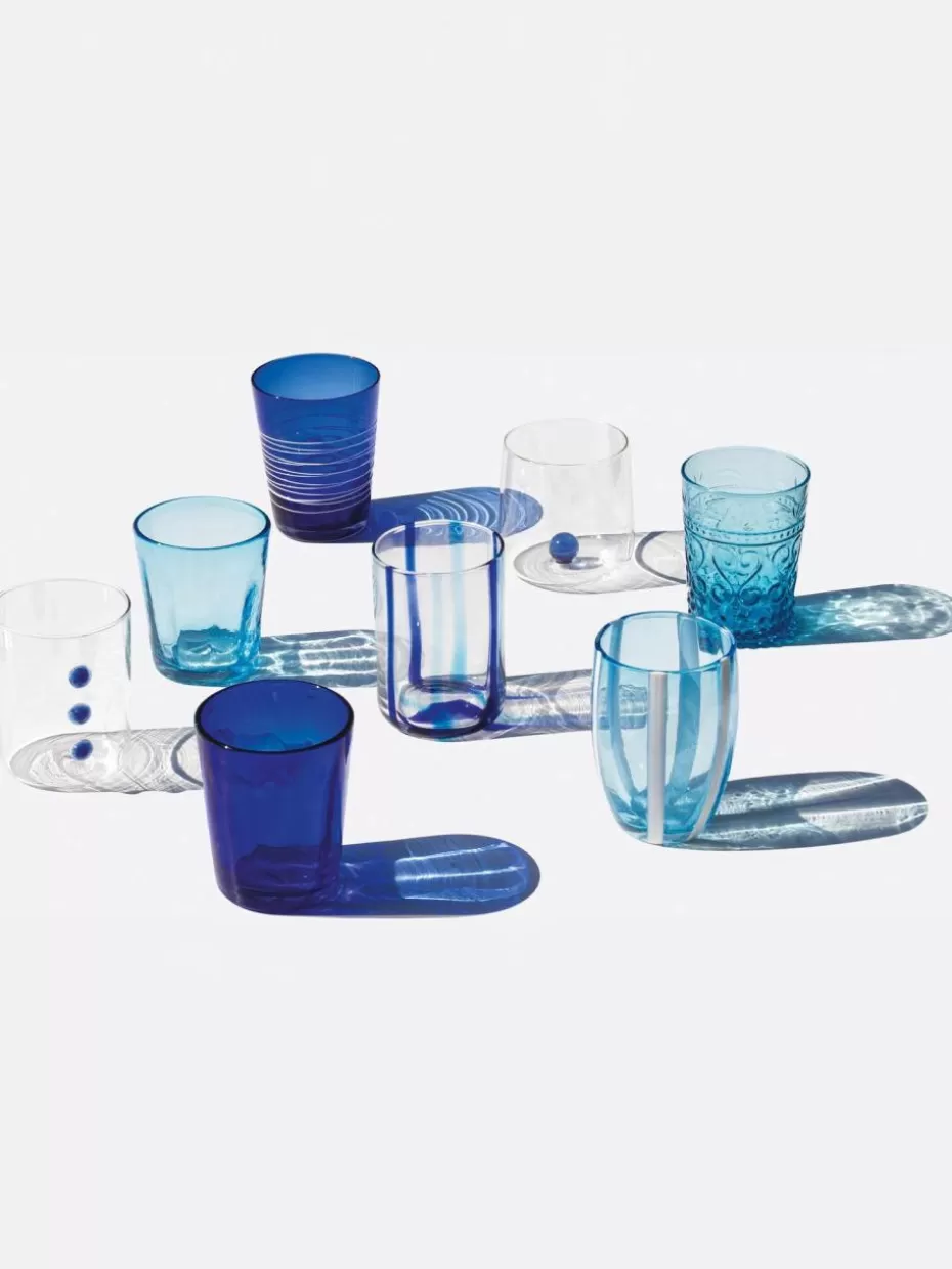 Wassergläser-Zafferano Handgefertigte Wassergläser Melting, 6er-Set