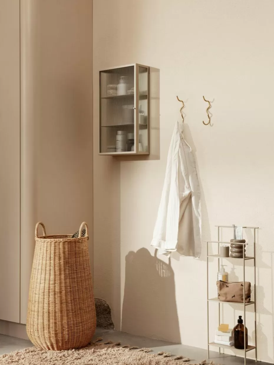 Körbe-ferm LIVING Handgefertigter Aufbewahrungskorb Laundry aus Rattan